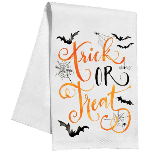Trick Or Treat Kitchen Towel