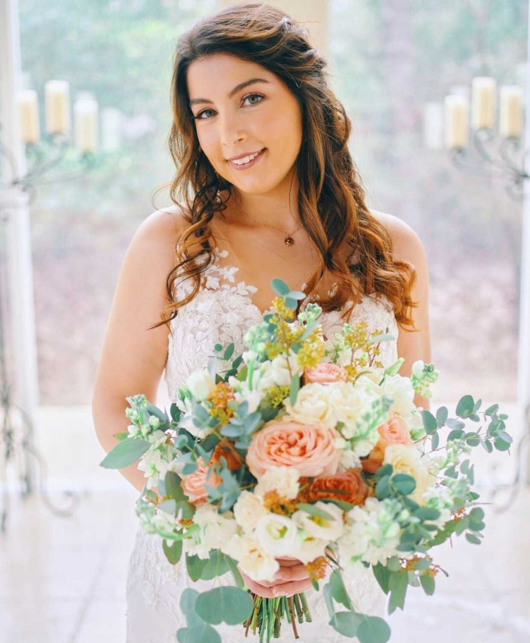 Most Sacred Heart Scalloped Necklace