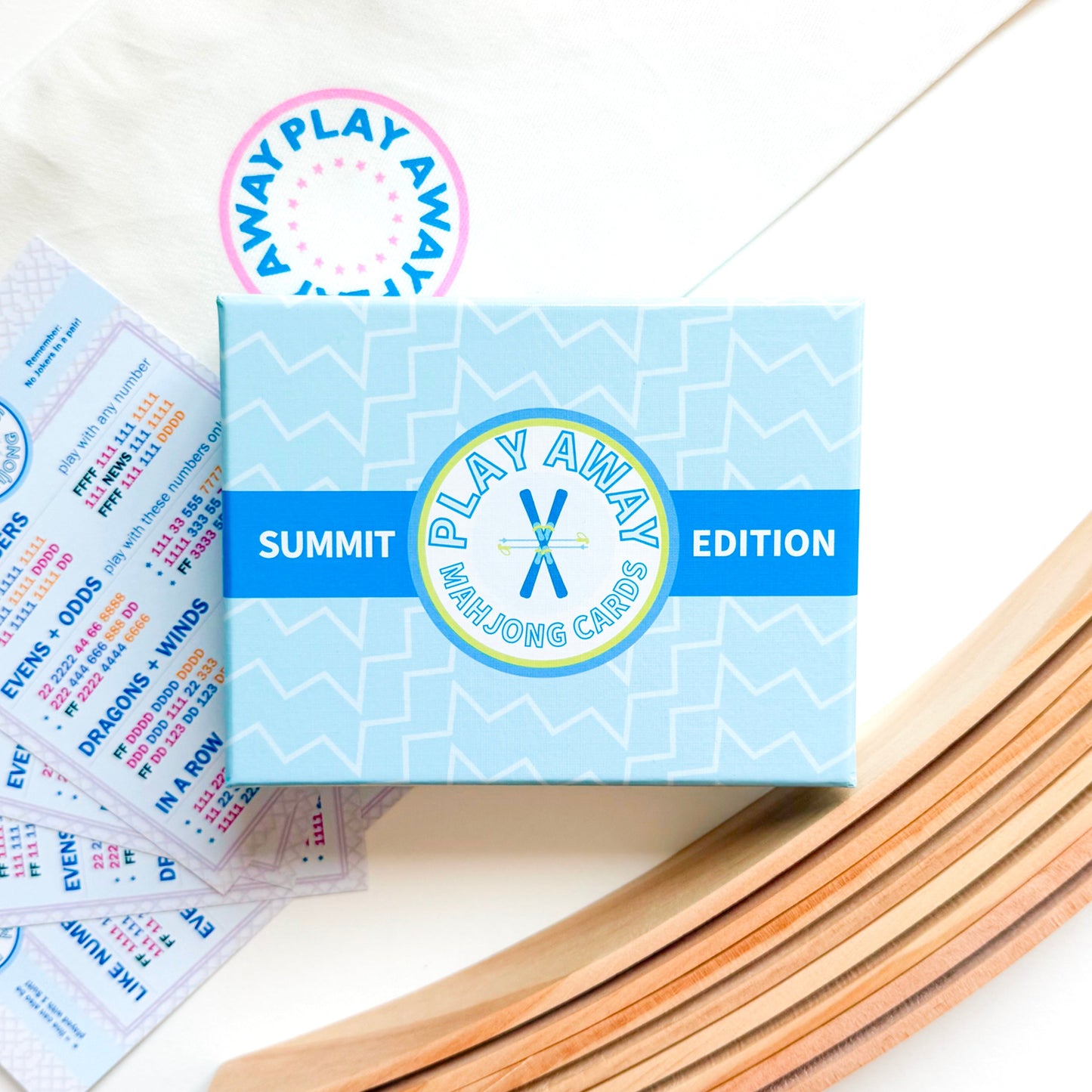 Play Away Mahjong Cards: Summit Edition