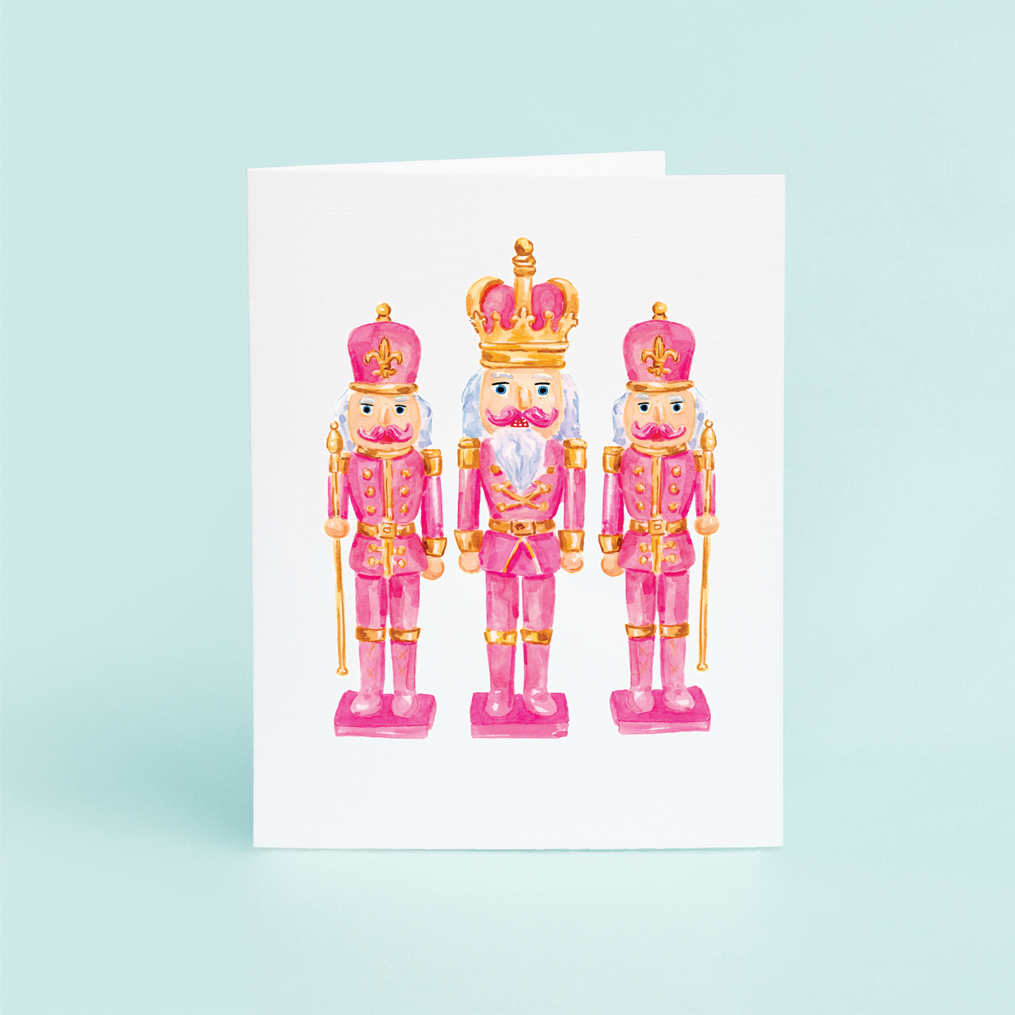 Pink & Gold Nutcrackers
