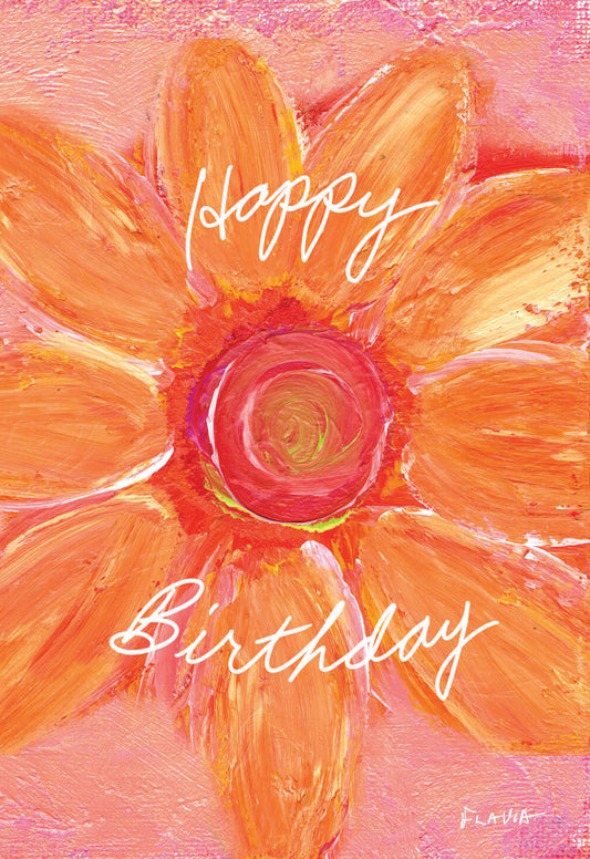 Happy Birthday - a Flavia Weedn inspirational greeting card 4242-0080