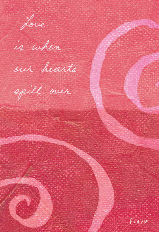 Love Is - a Flavia Weedn inspirational greeting card 4242-0088