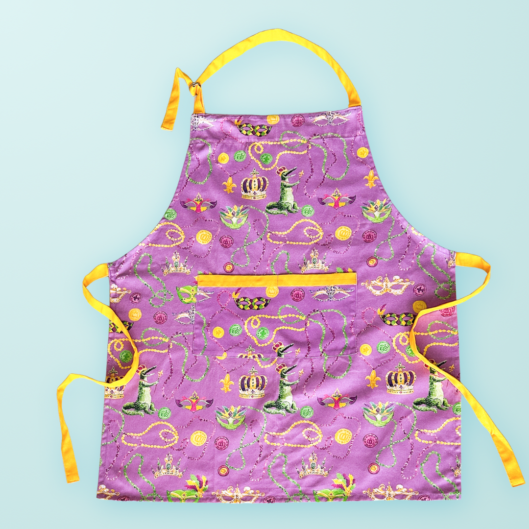 Mardi Gras Apron