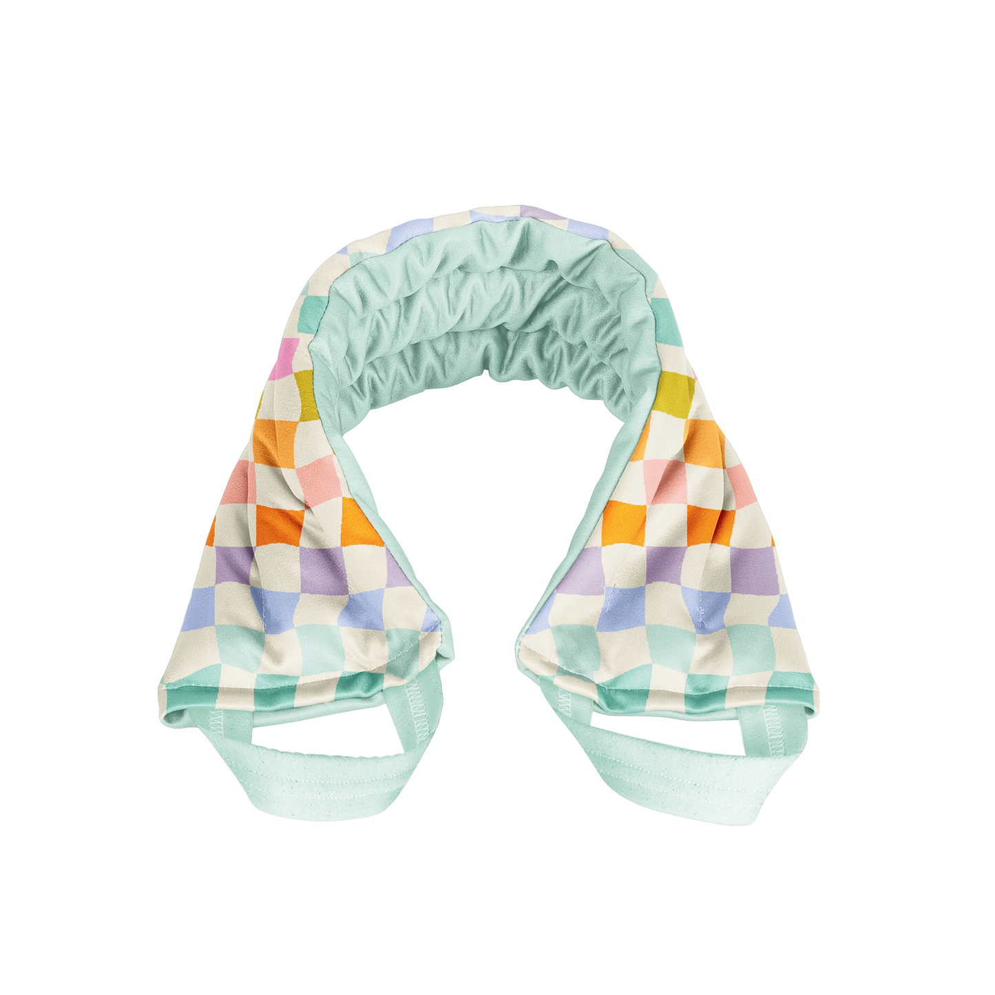 Carnival Checkers Weighted Neck Wrap
