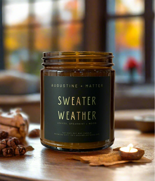 Sweater Weather - 7oz Soy Candle