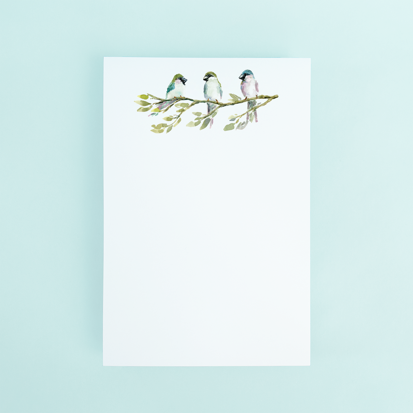Finches on Branch