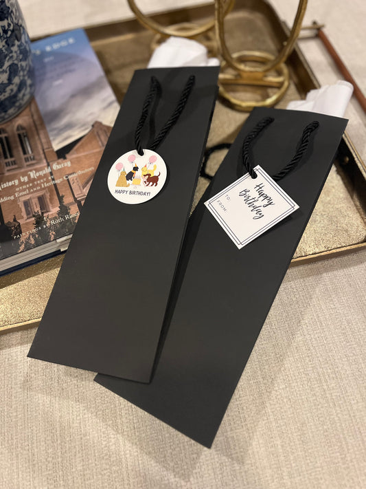 Birthday Wine Bag Set