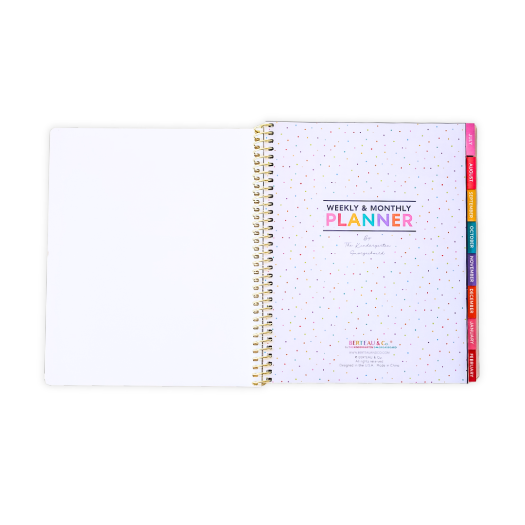 Pencil Bows - WEEKLY Everyone™ Planner by BERTEAU & Co.