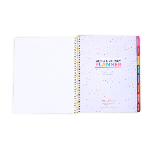 Pencil Bows - WEEKLY Everyone™ Planner by BERTEAU & Co.