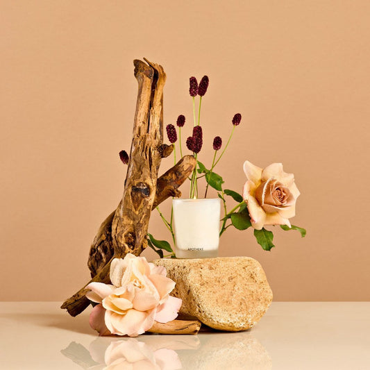Santal Rock Rose Votive Candle