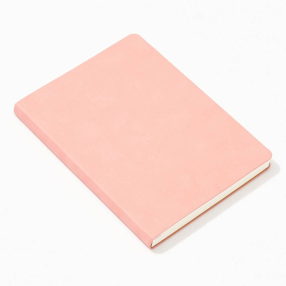 Light Pink Suede Journal