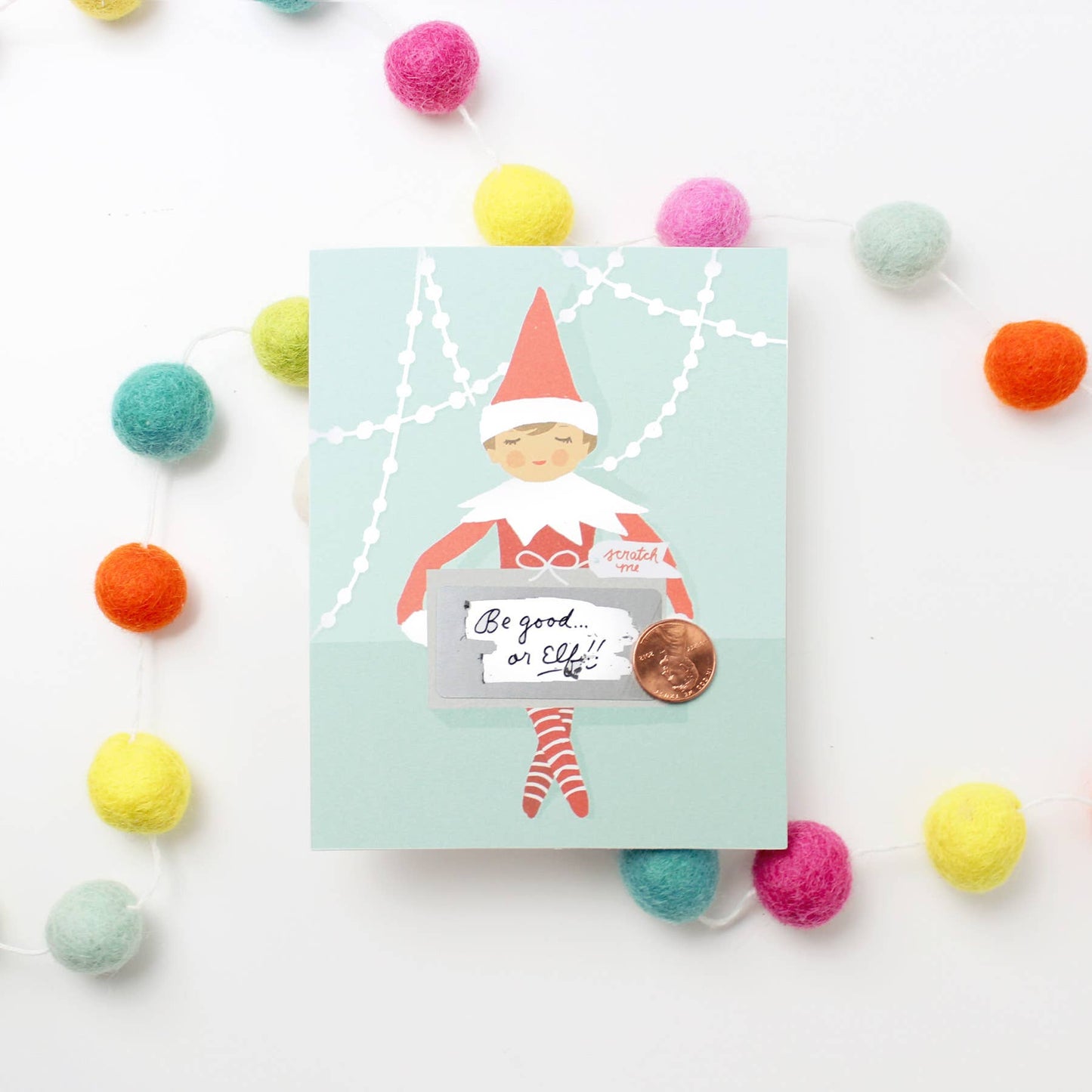 Scratch-off Card - Shelf Elf - Holiday