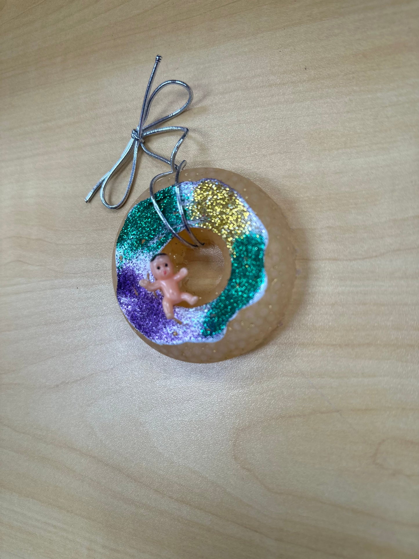 King Cake Baby Car Freshie