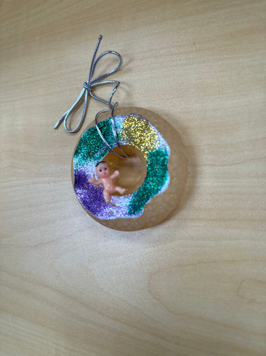 King Cake Baby Car Freshie