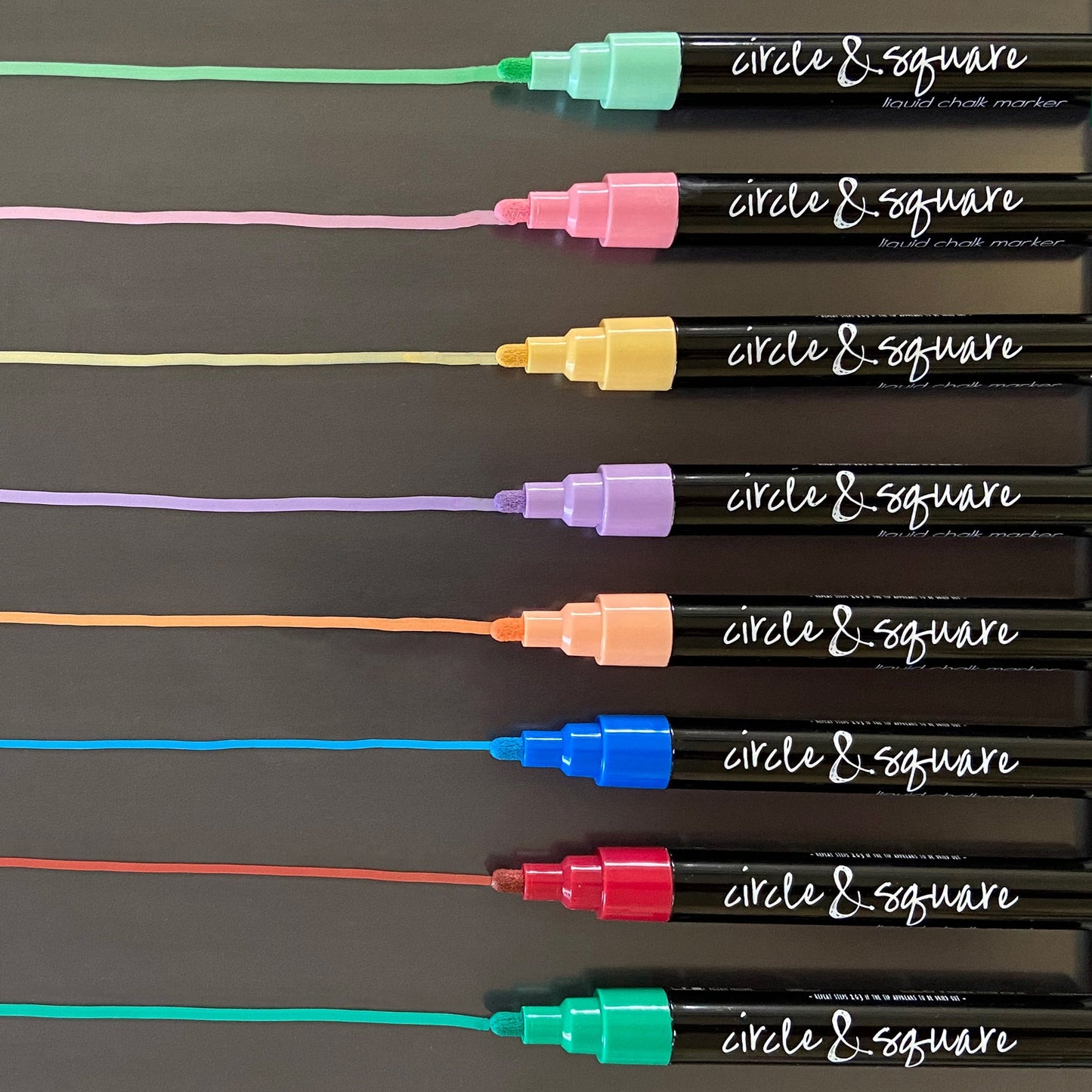 Dual-Tip Chalk Markers