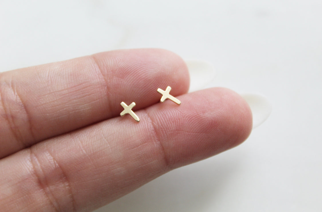 Cross Studs