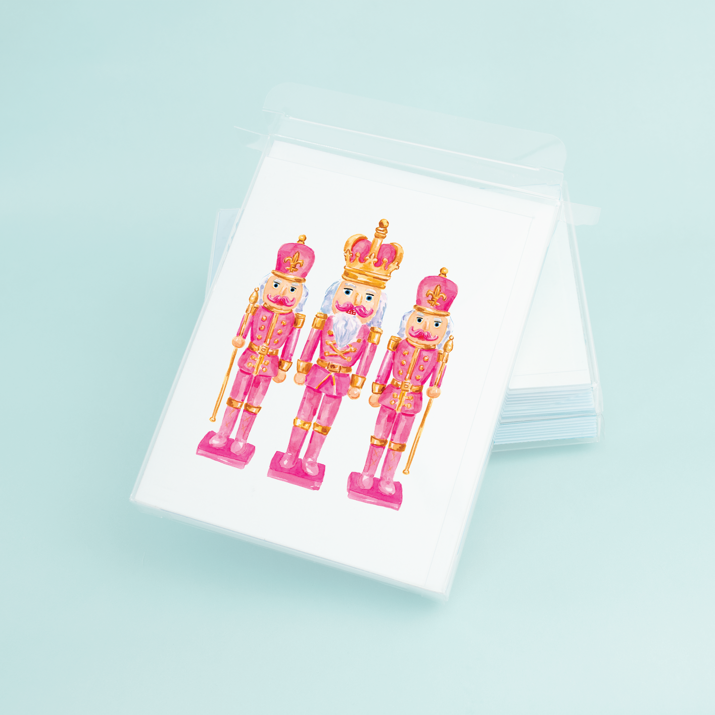 Pink & Gold Nutcrackers