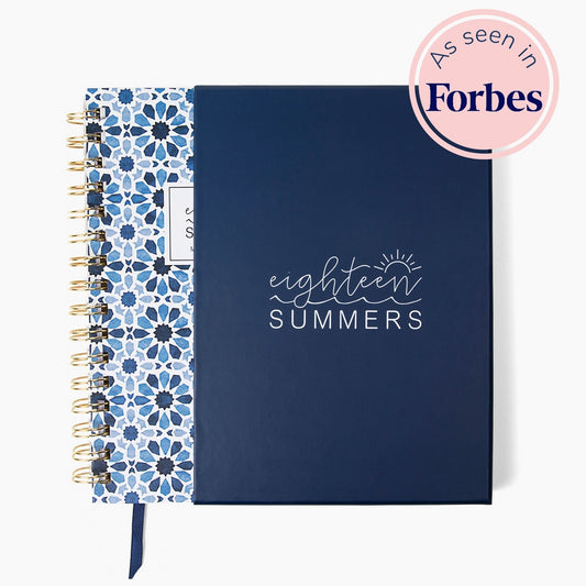 Ocean Blue Tile Moments of Joy Journal