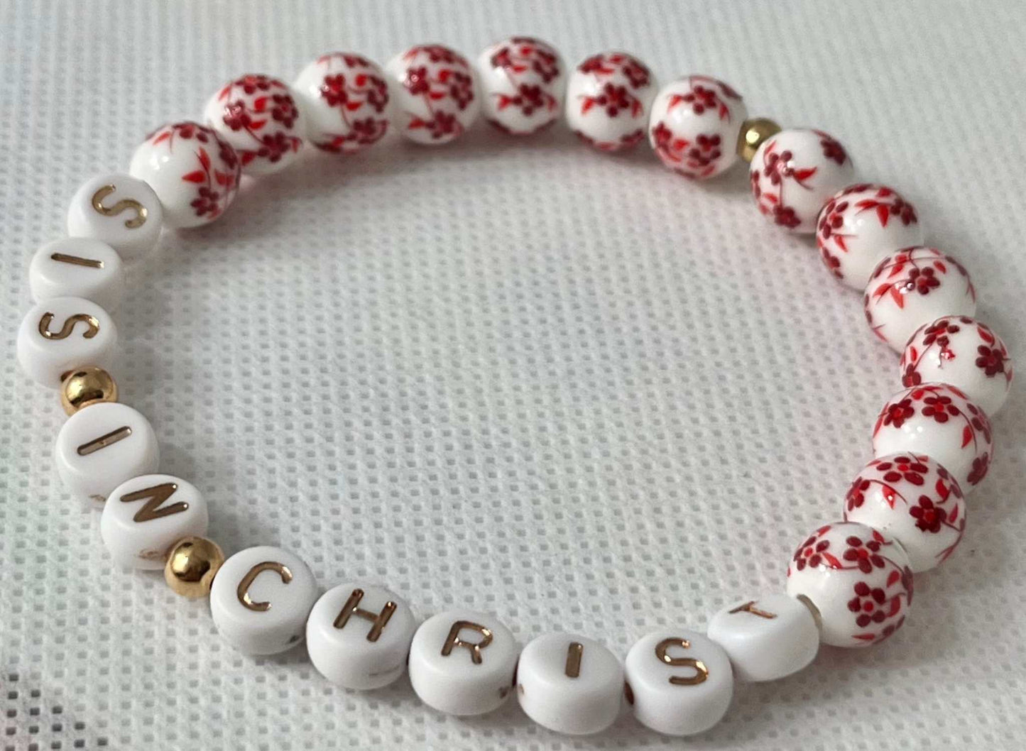 Bead Bracelet – Sis In Christ Floral Christian Jewelry