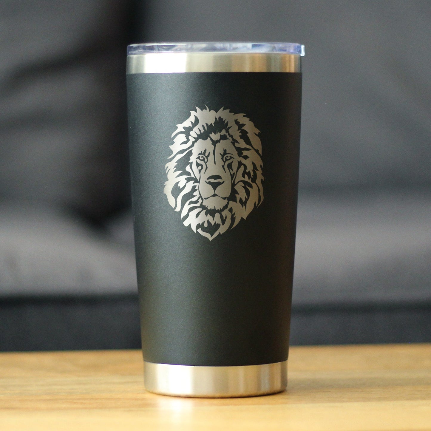 Lion Face - 20 oz Coffee Tumbler