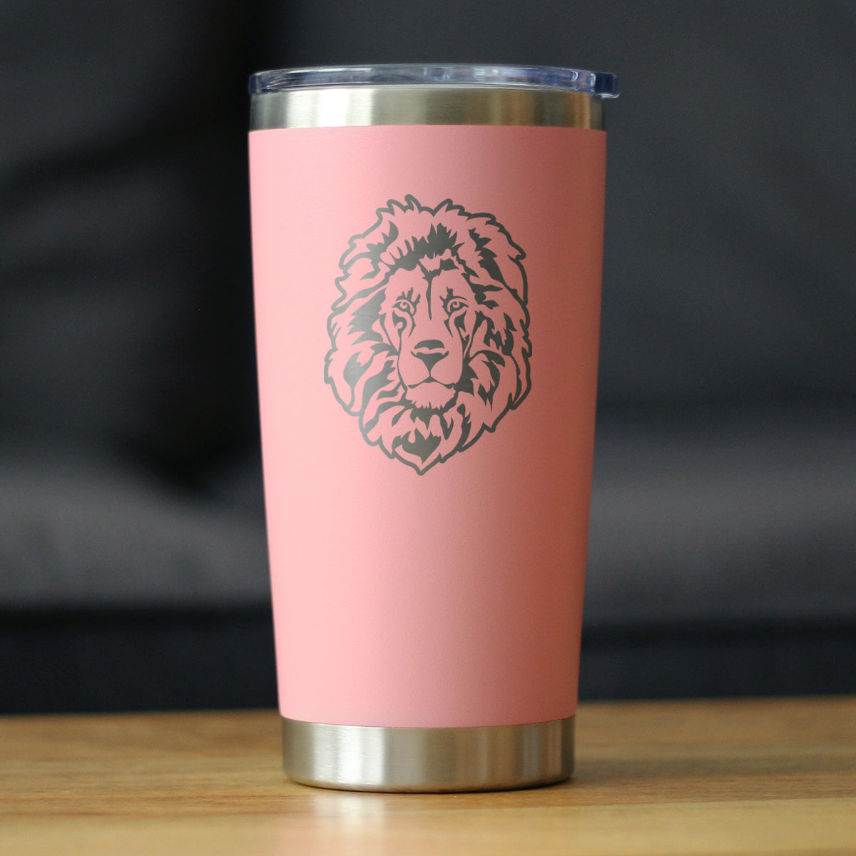 Lion Face - 20 oz Coffee Tumbler