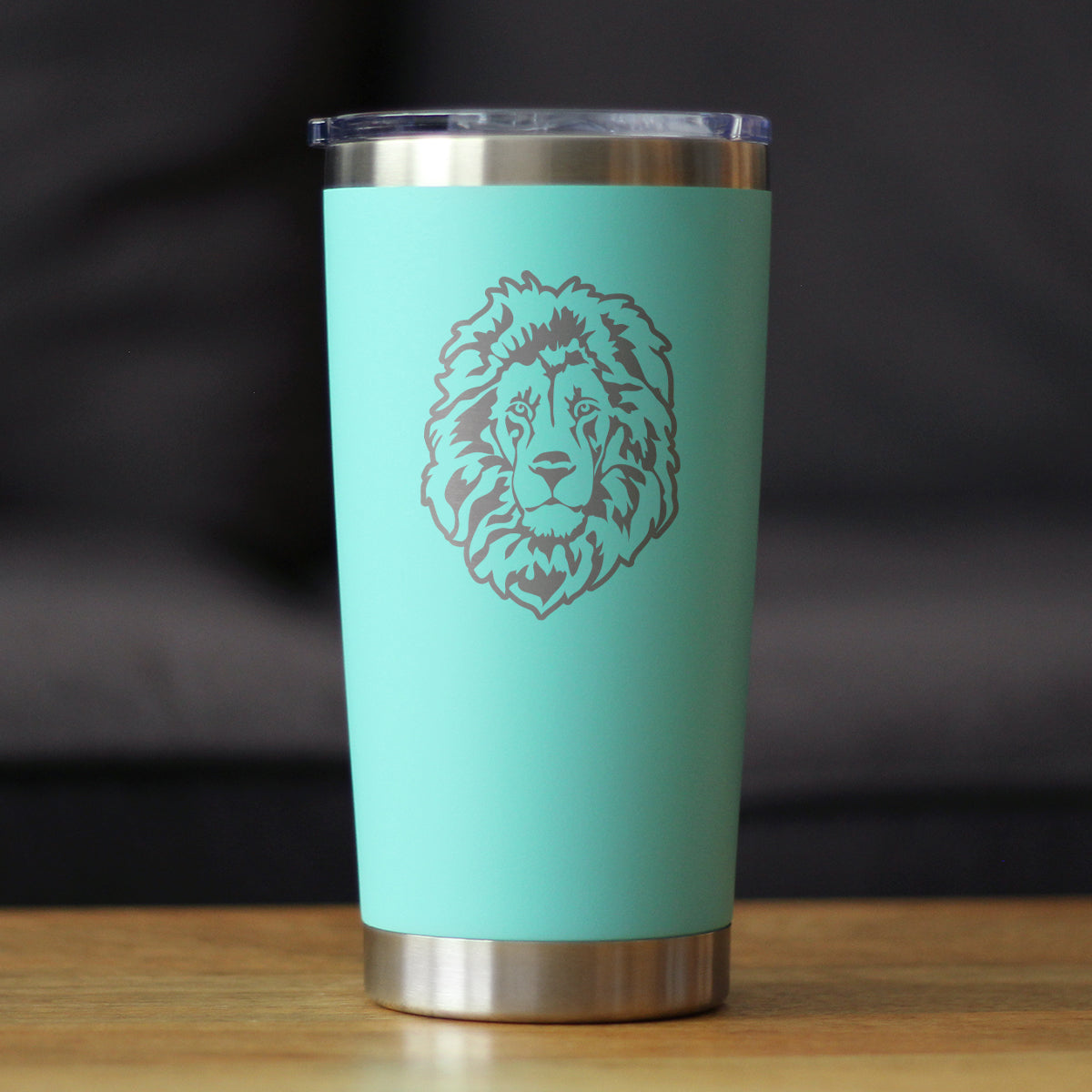 Lion Face - 20 oz Coffee Tumbler