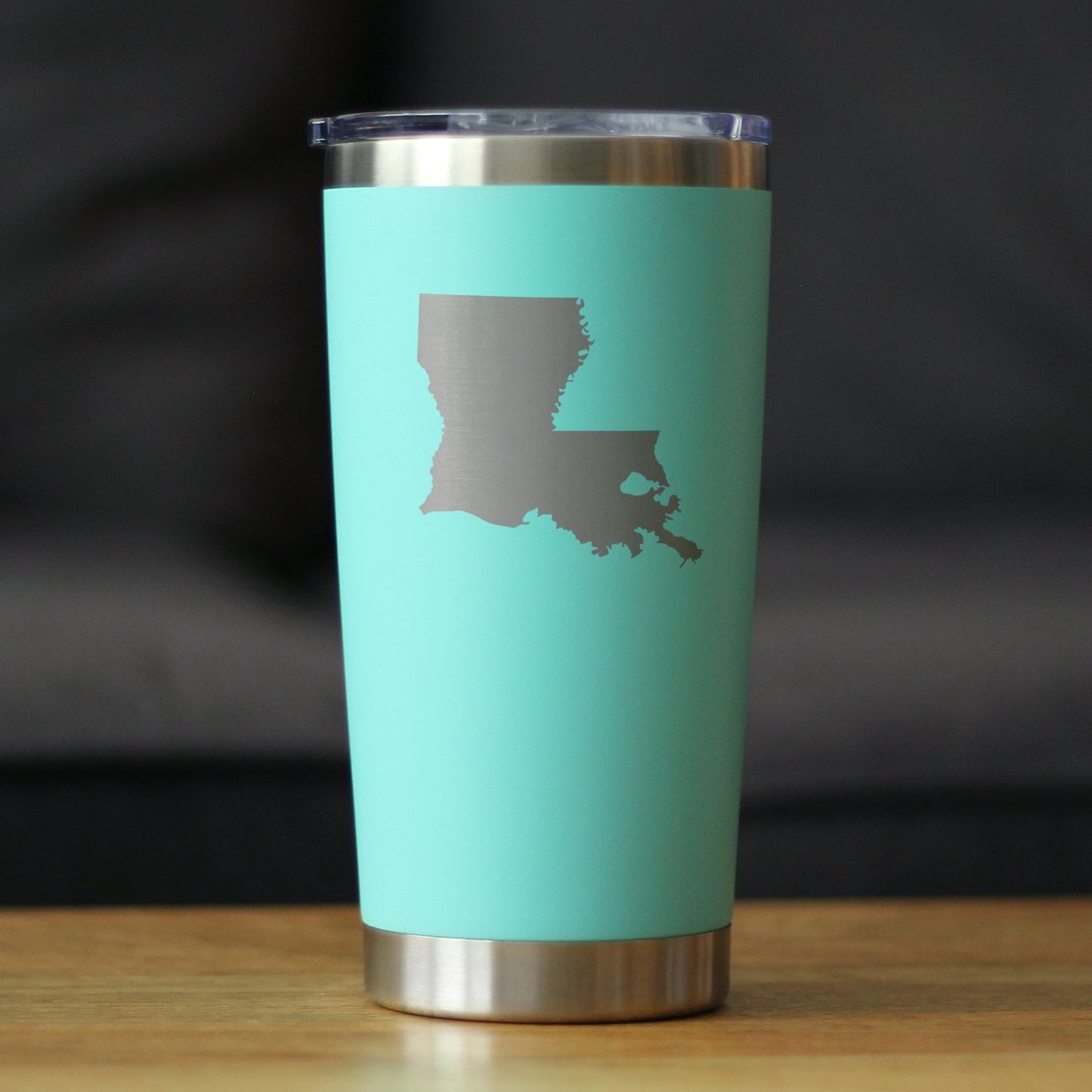 Louisiana State Outline - 20 oz Coffee Tumbler