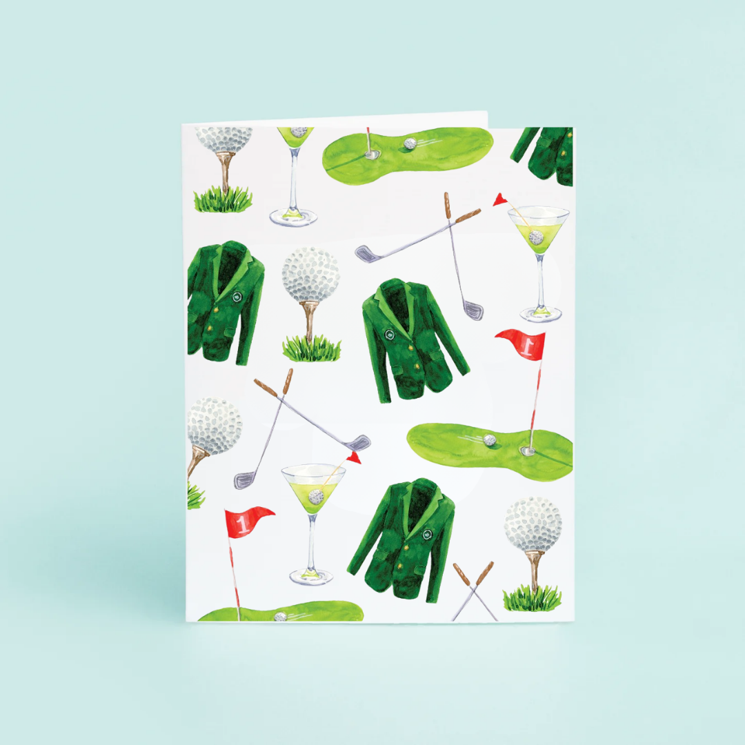 Golf & Cocktails Pattern
