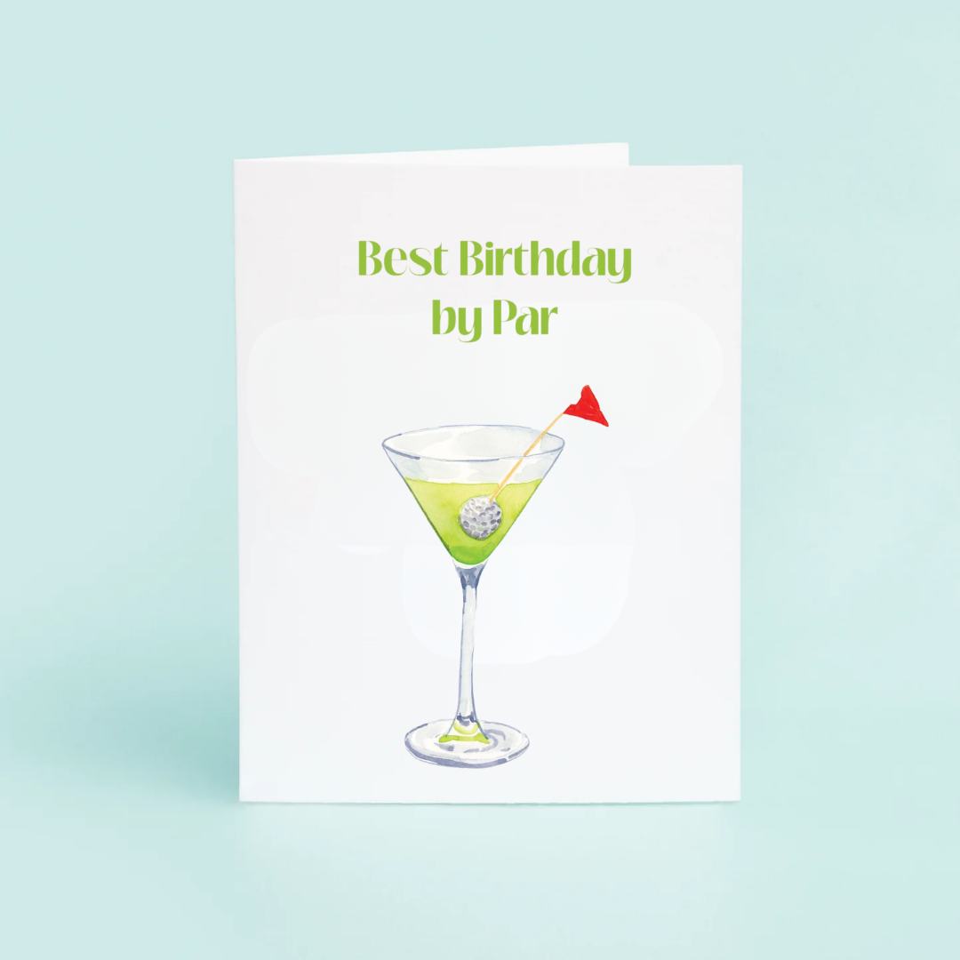 Golf Martini Birthday