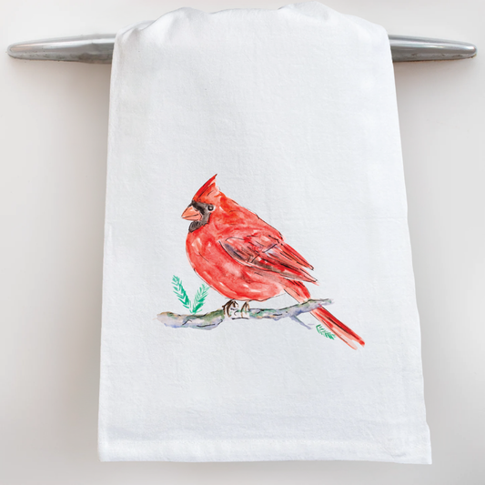 Cardinal Tea Towel