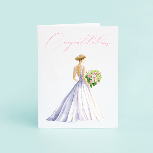 Wedding Dress "Congratulations"