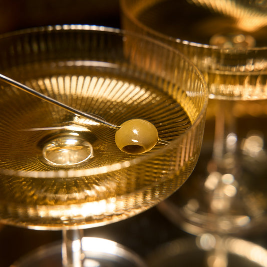 Como Champagne Coupe Cocktail Glassware, Set of 4