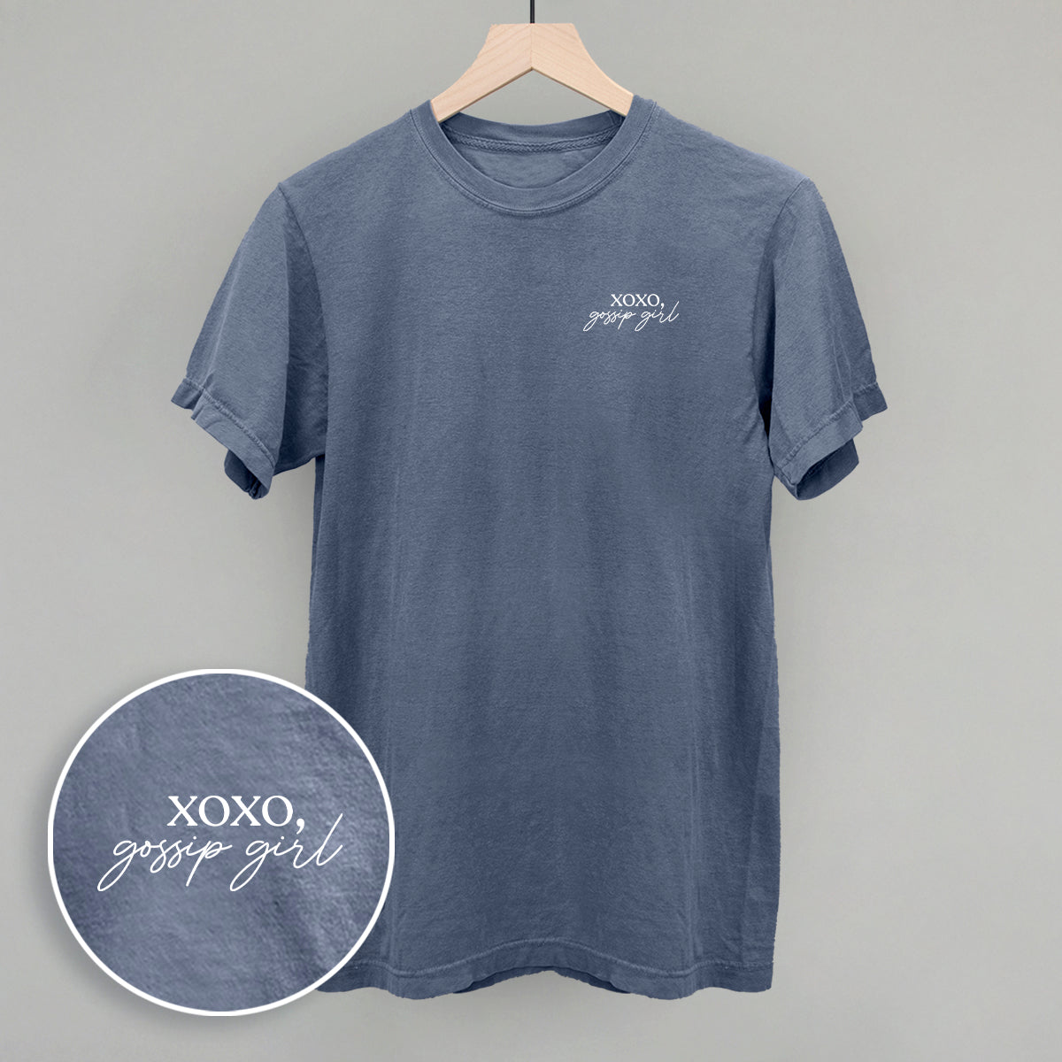 XOXO, Gossip Girl (Left Chest)