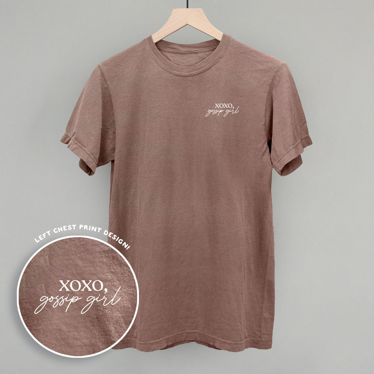 XOXO, Gossip Girl (Left Chest)