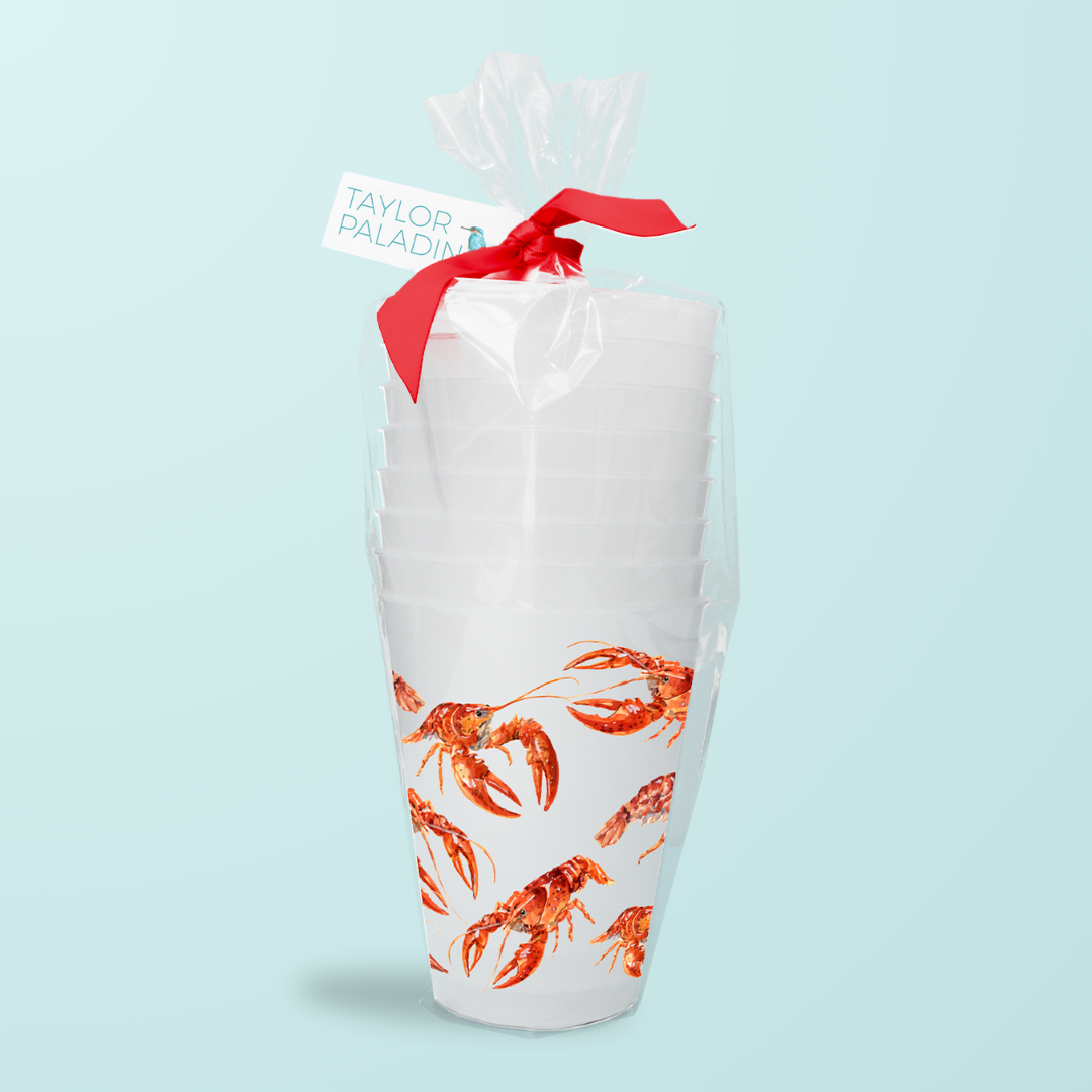 Crawfish Trio Frosted Cup