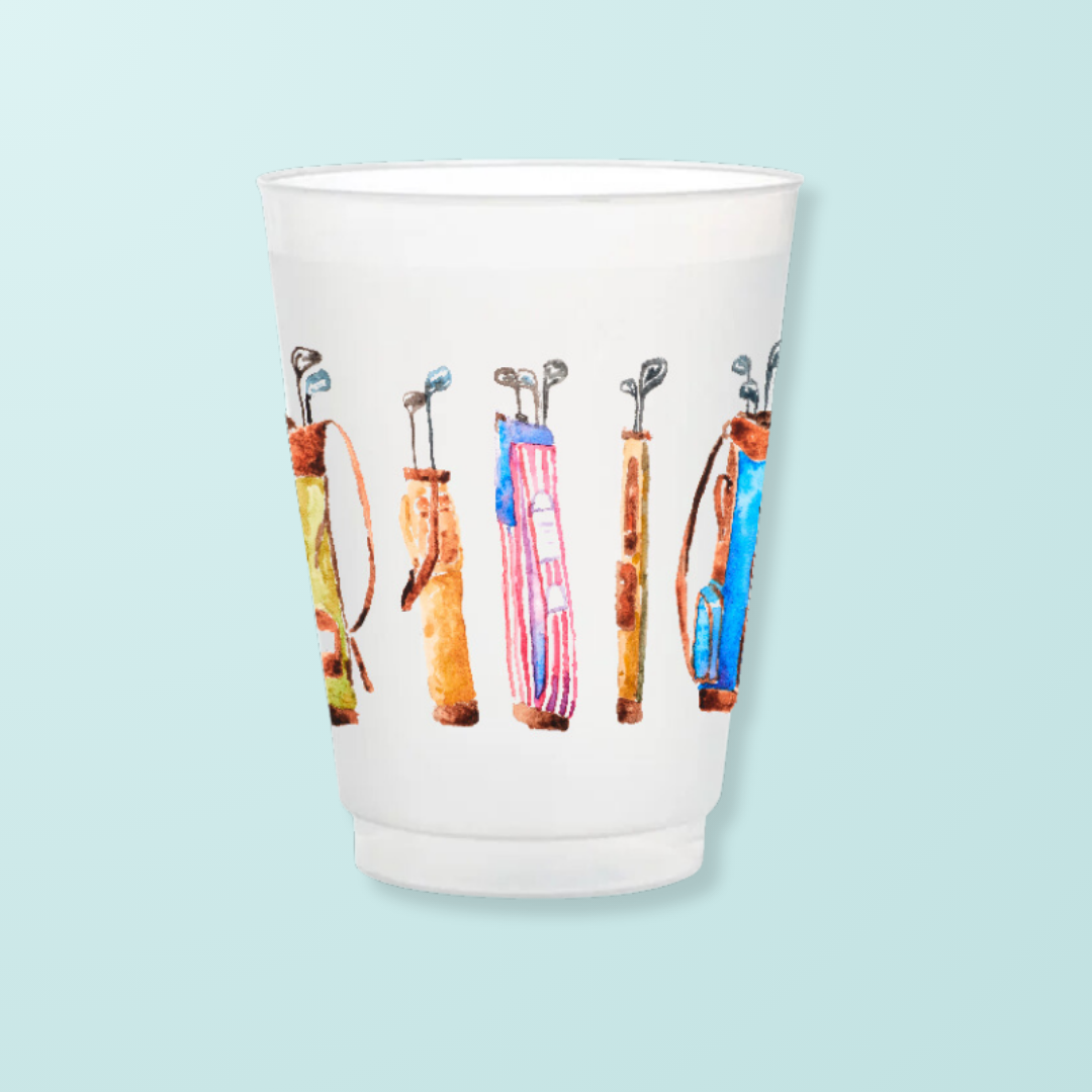 Plastic Golf Bag Cups