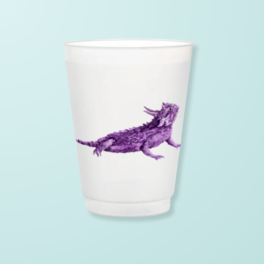 Purple Horned Frog Cups