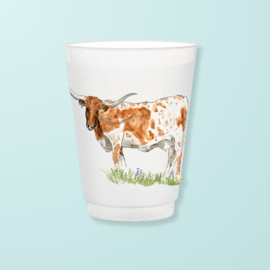 Texas Longhorn Cups