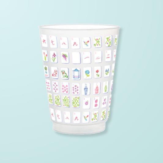 Mahjong Tiles Cups