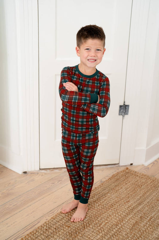 Christmas Tartan Plaid | Two Piece Set