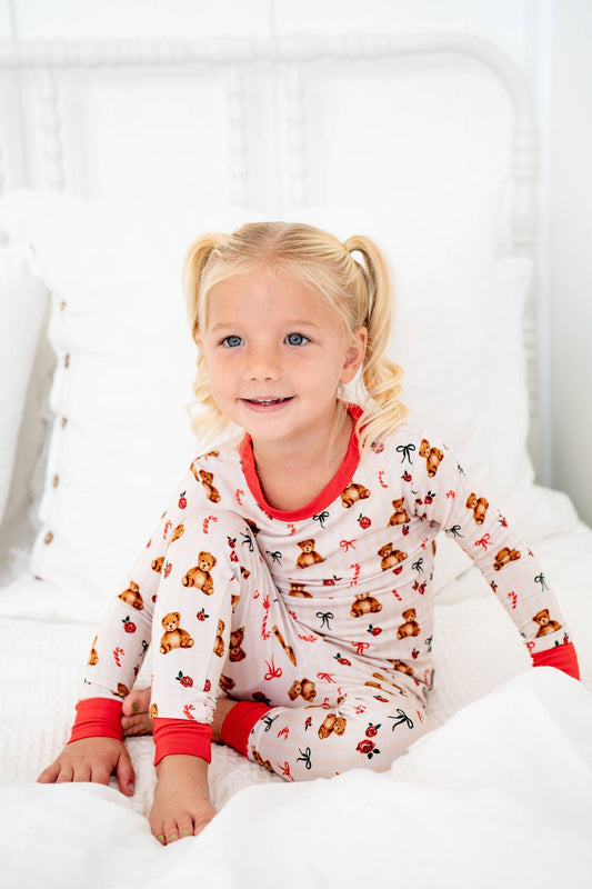Teddy Bear Christmas | Two Piece Set