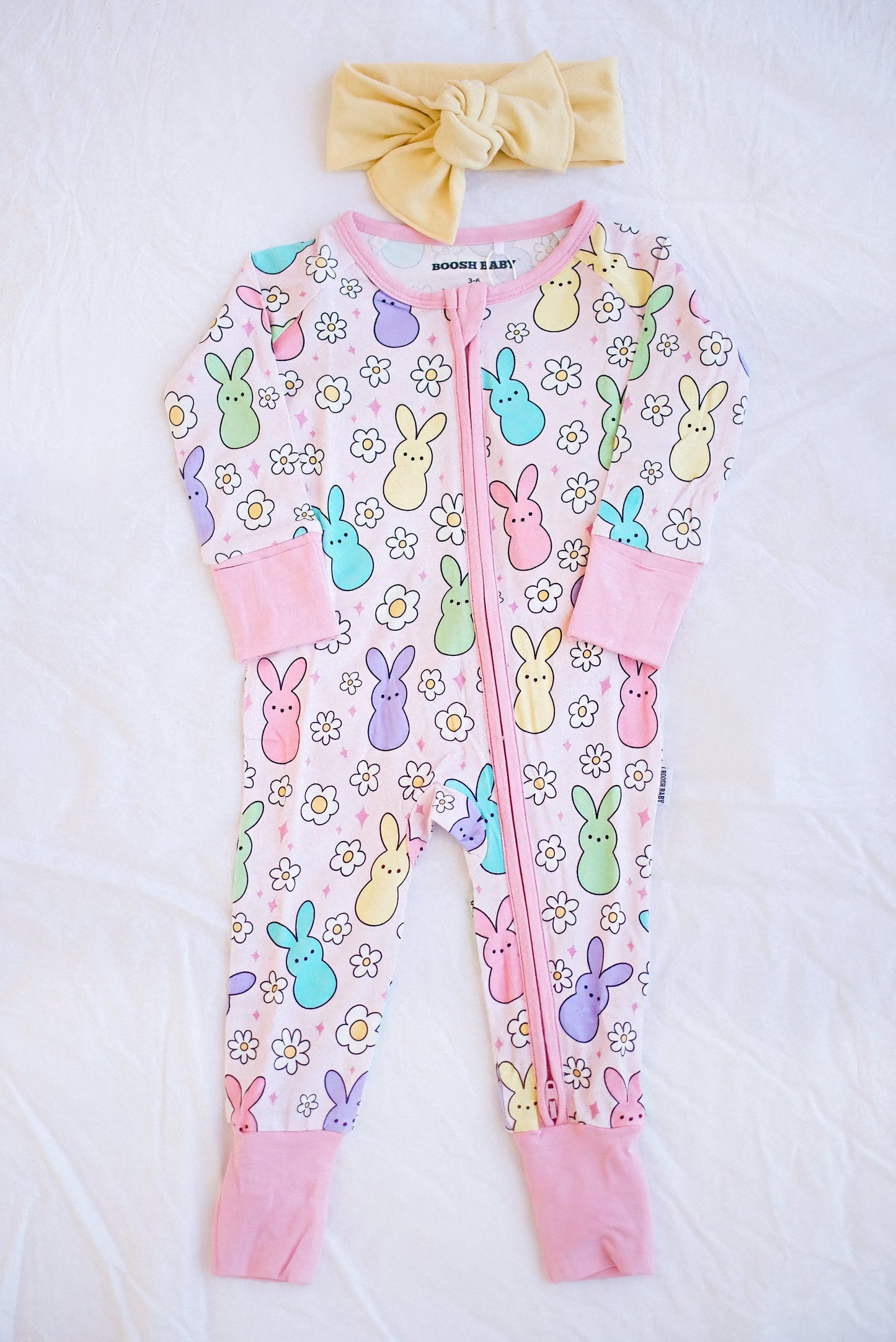 Easter Peeps | Bamboo Convertible Zippy Romper