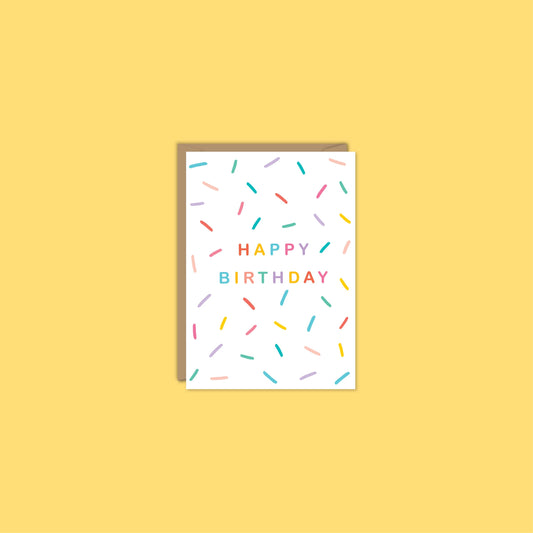 Rainbow Sprinkles-Mini Boxed Set of 8 cards