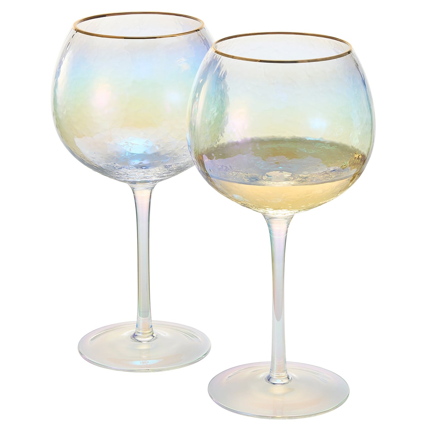 Dulce Stemmed Wine Glassware, Set of 2