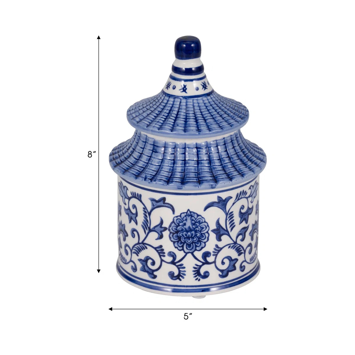 Chinoiserie Pagoda Candle