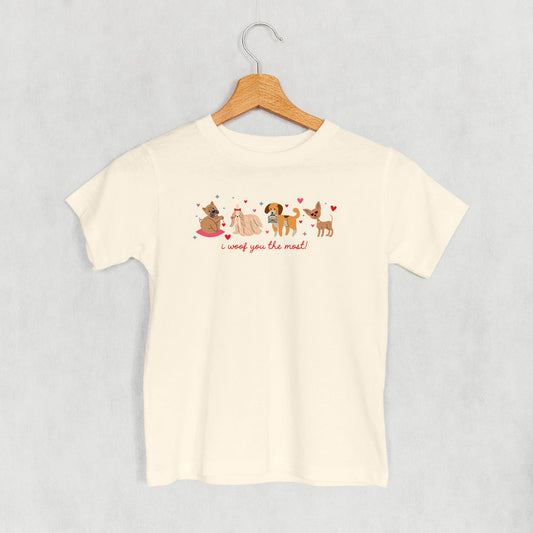 I Woof You The Most Dog Doodles (Kids)