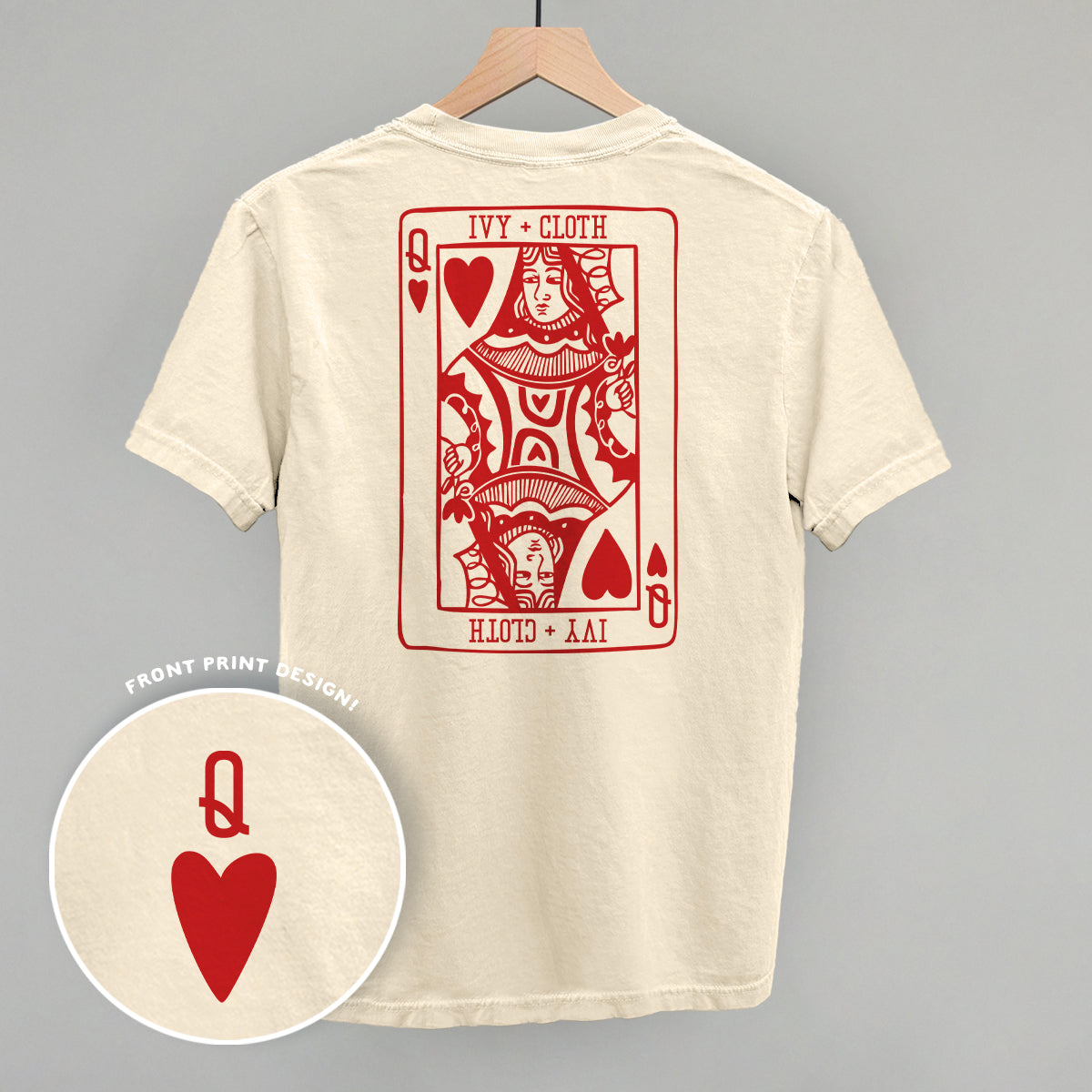 Queen Of Hearts (Back Print)