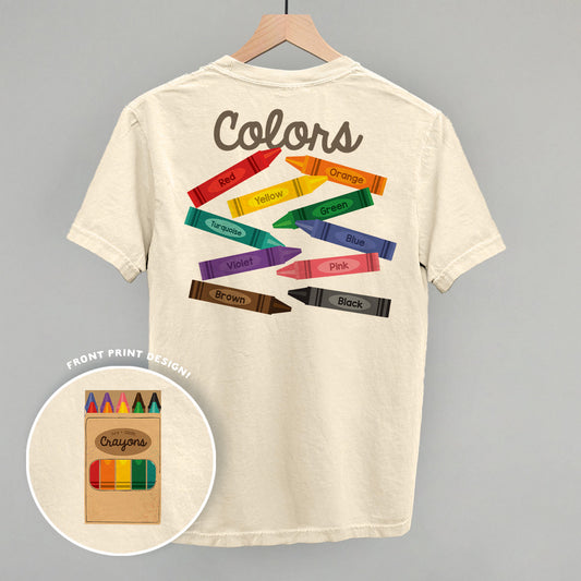 Crayon Colors (Back Print)