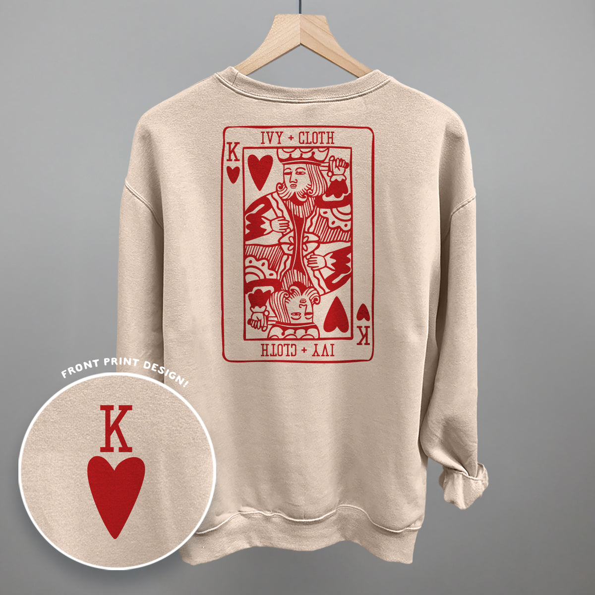 King Of Hearts (Back Print)
