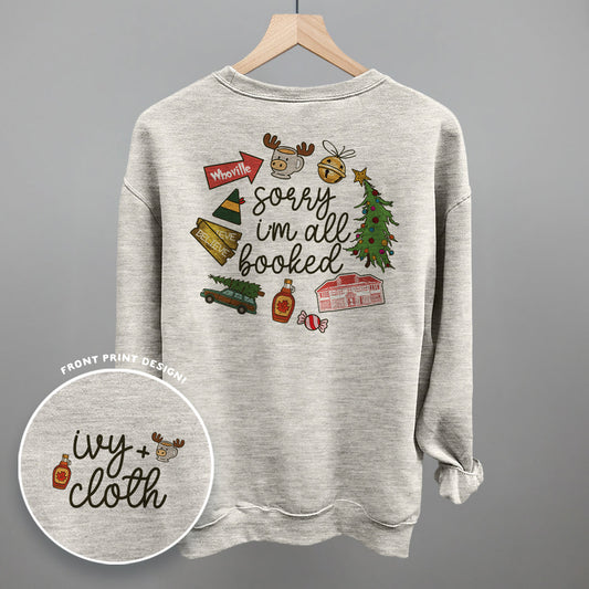 Sorry I'm All Booked Christmas Movies (Back Print)